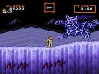 une photo d'Ã©cran de Super Ghouls n Ghosts sur Nintendo Super Nes